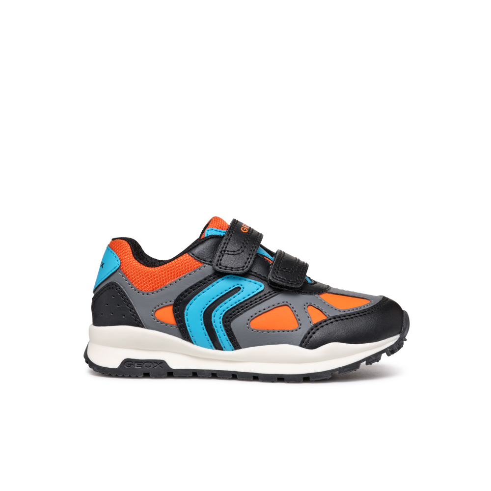 Geox Geox J Pavel D J4515D 054FU C0038 Black/Orange Boys