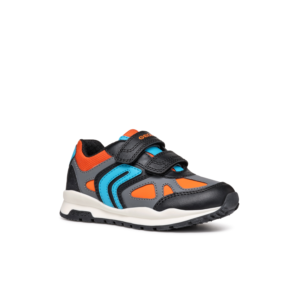 Geox Geox J Pavel D J4515D 054FU C0038 Black/Orange Boys