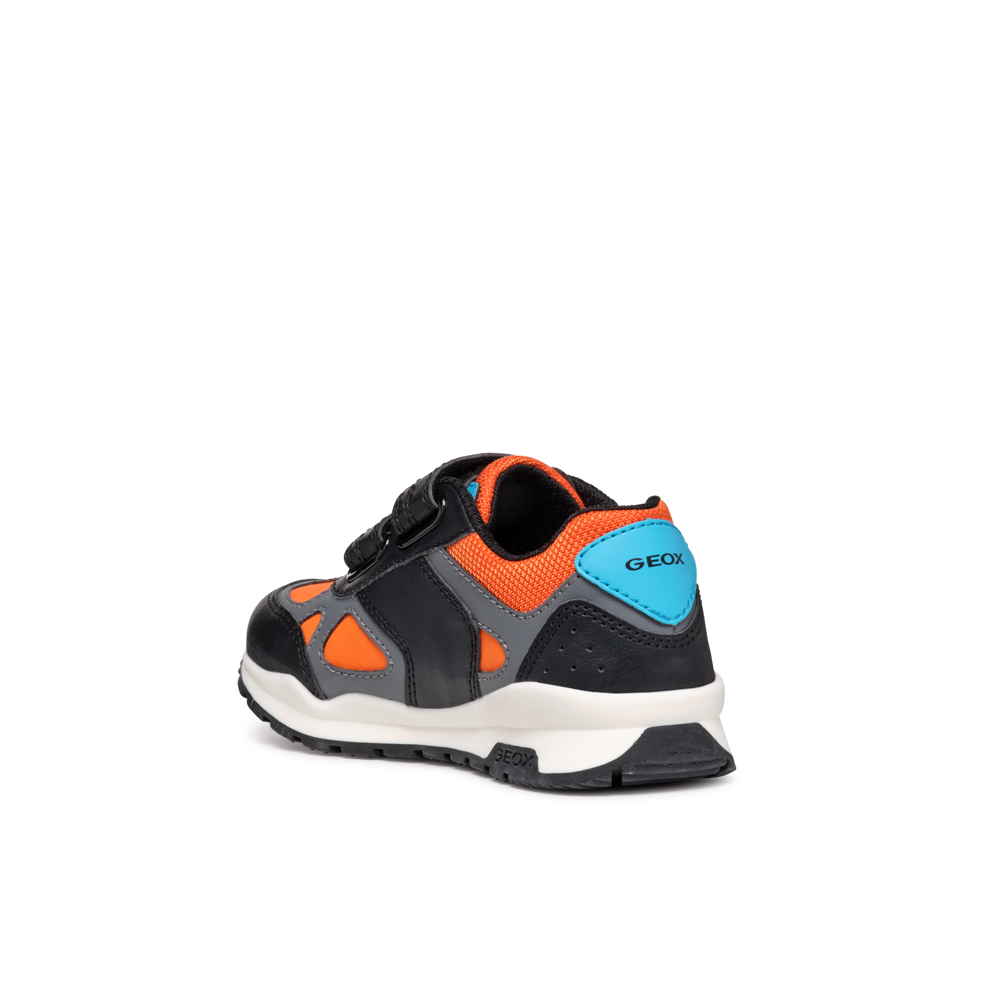 Geox Geox J Pavel D J4515D 054FU C0038 Black/Orange Boys