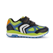 Geox J Pavel D J4515D 054FU C3707 Lime/Black Trainers