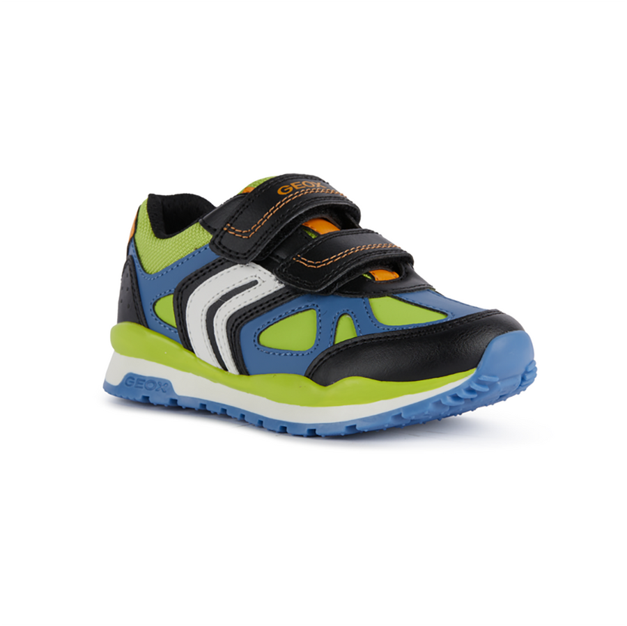 Geox J Pavel D J4515D 054FU C3707 Lime/Black Trainers