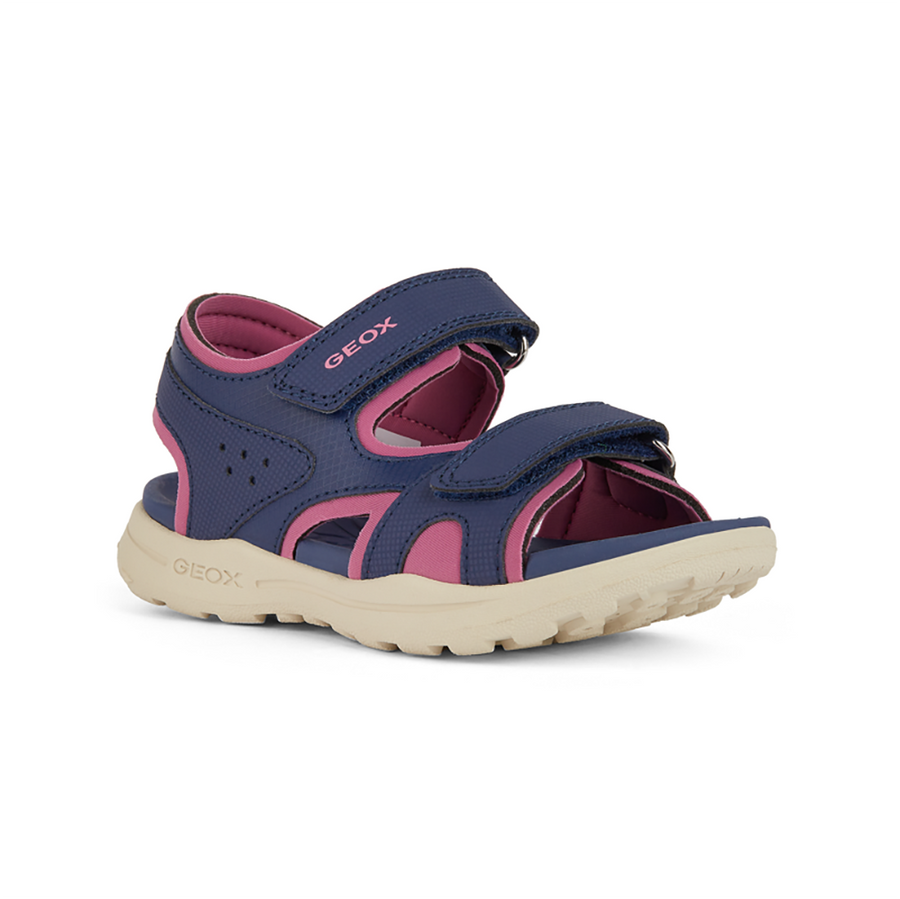 Geox J Vaniett G. A J456AA 015CE C4268 Navy/Fuchsia Sandals
