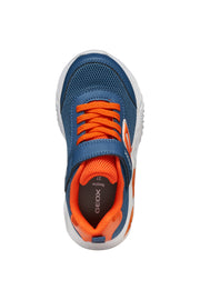 Geox J Assister Boy J45DZC 014CE C4B2T Avio / Orange Trainer