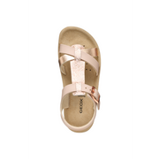 Geox J S.Costarei G.G J45eag 054Bj C8wh8 Girls Rose Gold Sandals