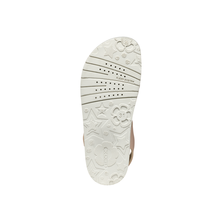 Geox J S.Costarei G.G J45eag 054Bj C8wh8 Girls Rose Gold Sandals