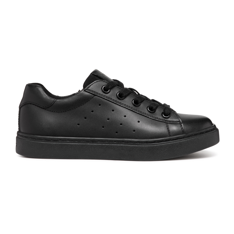 Geox J Nashik A J45ECA 08510 Black School Shoes