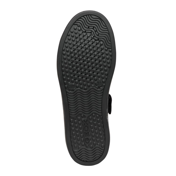 Geox J Nashik A J45ECA 08510 Black School Shoes