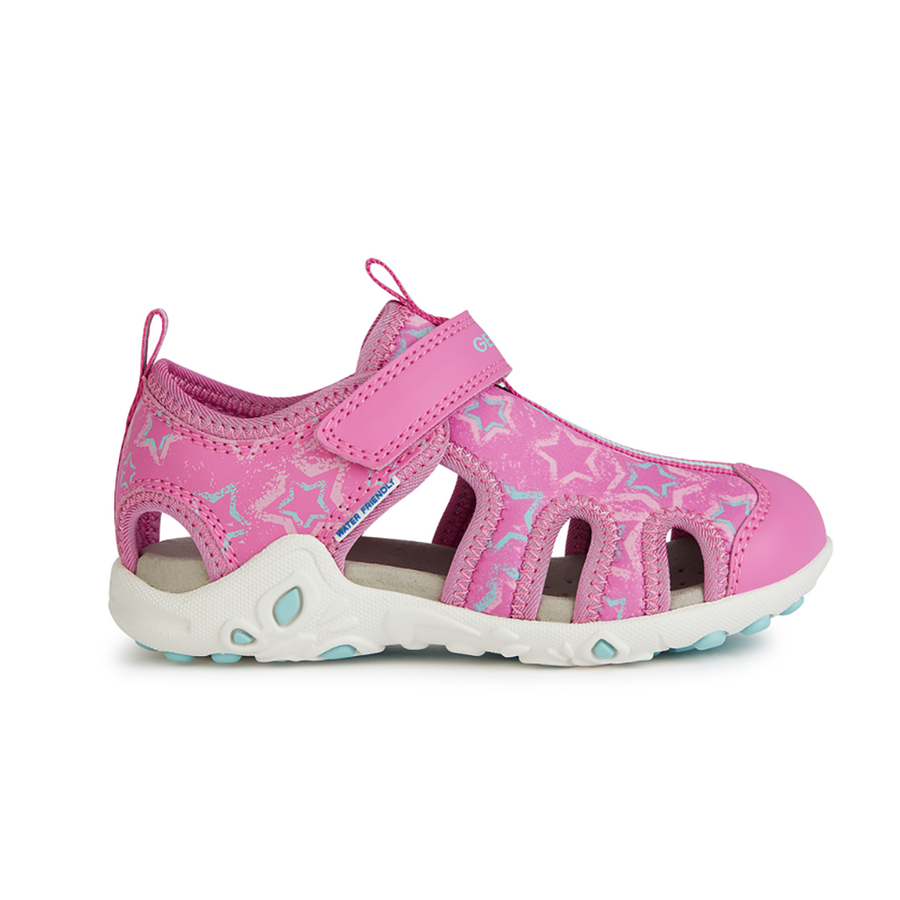 Geox J S.Whinberry G. C J45GRC 0EE04 C8N4A Fuchsia/Aqua Sandals