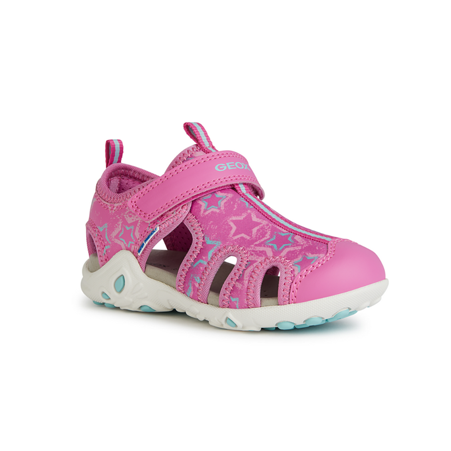 Geox J S.Whinberry G. C J45GRC 0EE04 C8N4A Fuchsia/Aqua Sandals