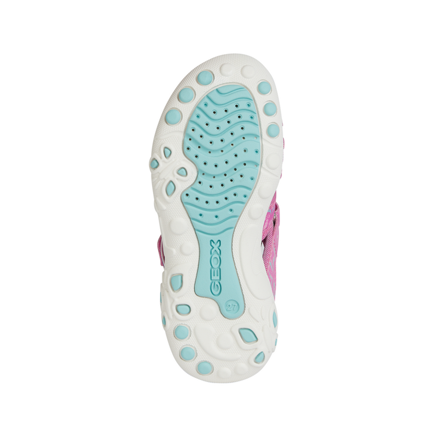 Geox J S.Whinberry G. C J45GRC 0EE04 C8N4A Fuchsia/Aqua Sandals