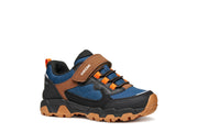 Geox J Magnetar Amphibiox J463ZB 050FU C0948 Navy/Brown Boys Waterproof Trainers