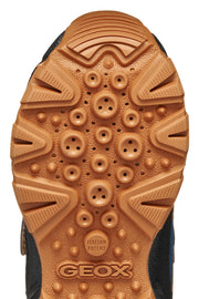 Geox J Magnetar Amphibiox J463ZB 050FU C0948 Navy/Brown Boys Waterproof Trainers