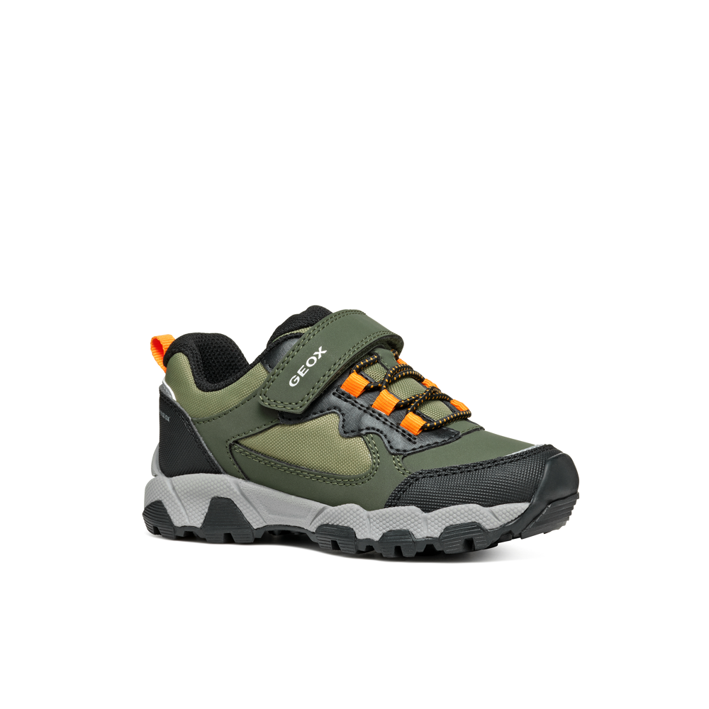 Geox Geox J Magnetar B ABX J463ZB 050FU C3X7R Green/Orange Boys