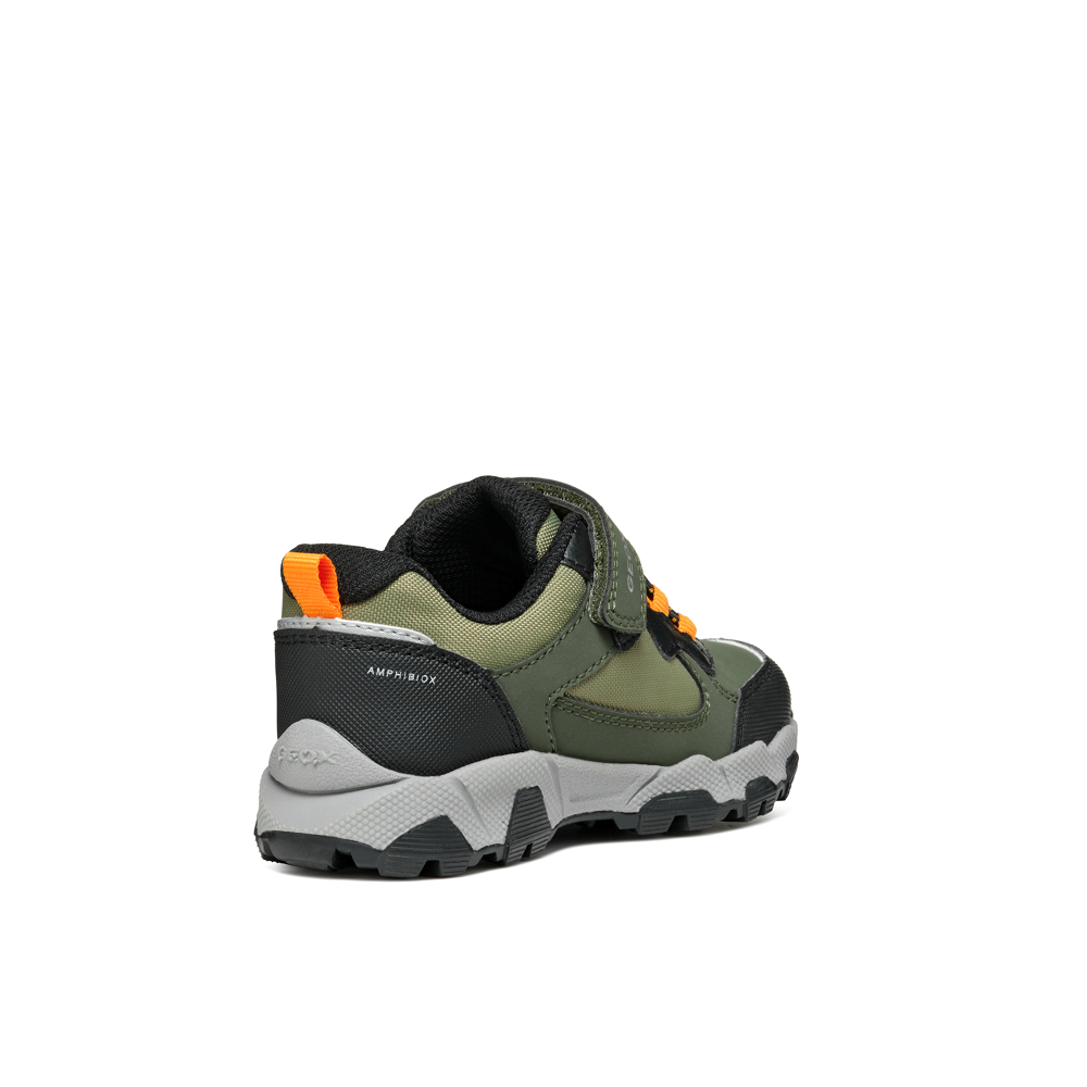 Geox Geox J Magnetar B ABX J463ZB 050FU C3X7R Green/Orange Boys
