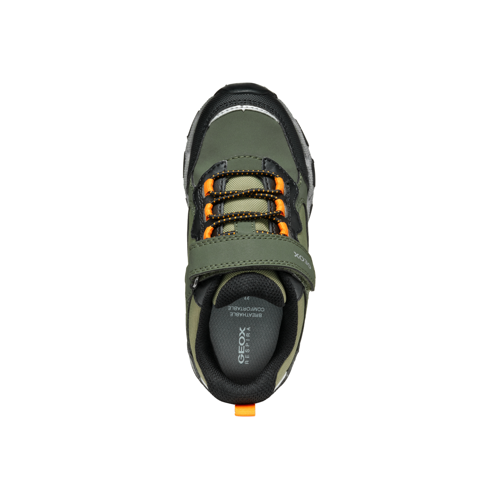 Geox Geox J Magnetar B ABX J463ZB 050FU C3X7R Green/Orange Boys