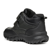 Geox J Simbyos B AXB B J46L0B 0MEFU Black School Boot
