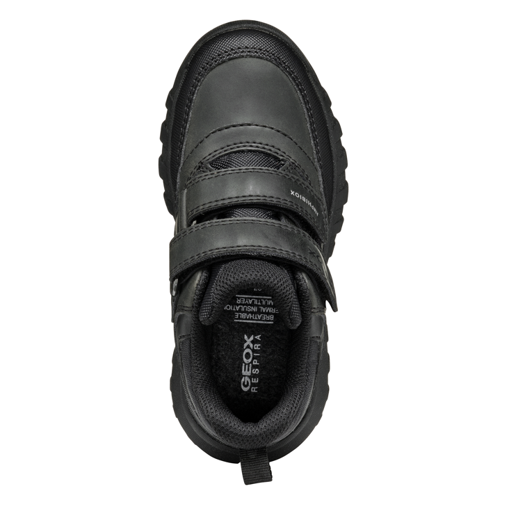 Geox J Simbyos B AXB B J46L0B 0MEFU Black School Boot