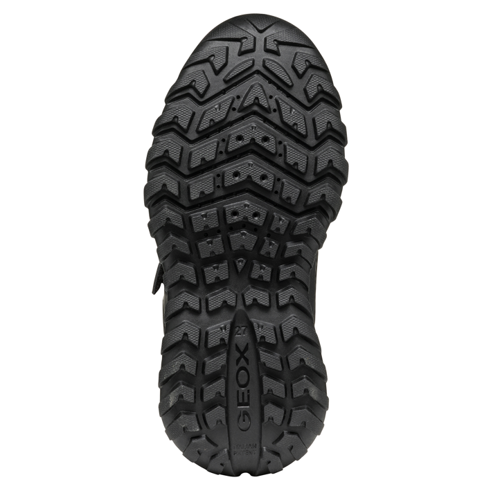 Geox J Simbyos B AXB B J46L0B 0MEFU Black School Boot