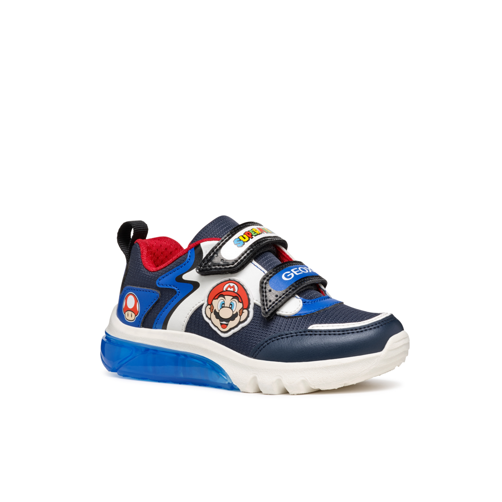 Geox Geox J Ciberdron E Mario J46LBI 054FU C4226 Navy/Royal Boys