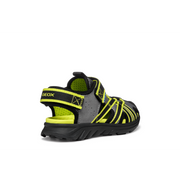 Geox J Airadyum A J55f1a 01454 C0666 Boys Grey / Lime Sandals