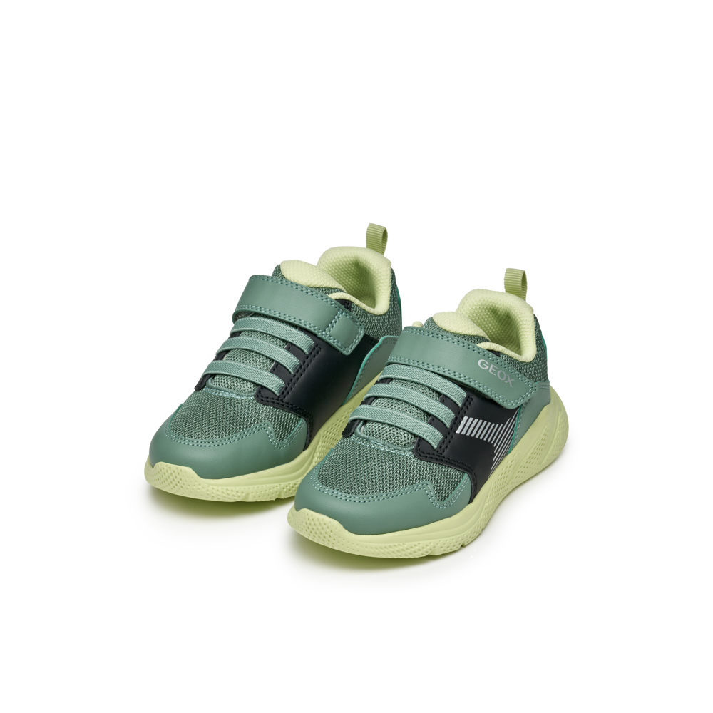 Geox Geox J Sprintye B.A J55gba 0Bc14 C0214 Green/Black Boys