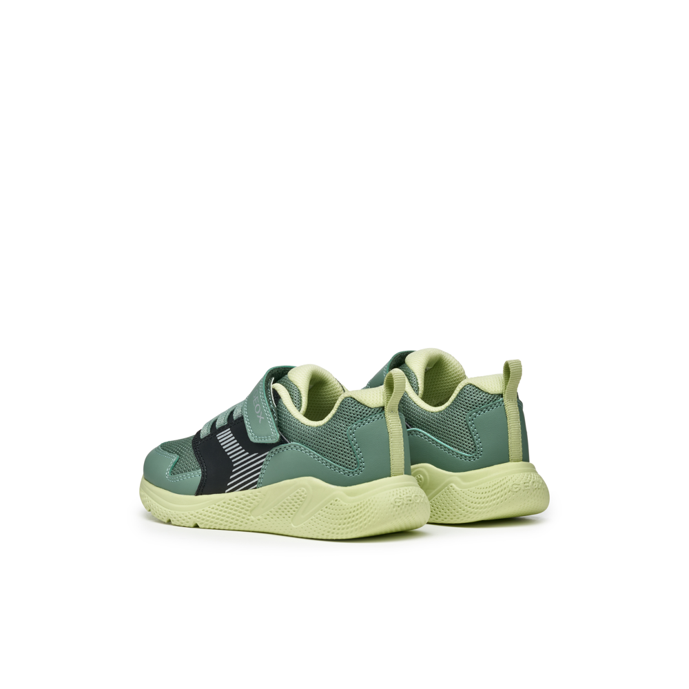 Geox Geox J Sprintye B.A J55gba 0Bc14 C0214 Green/Black Boys