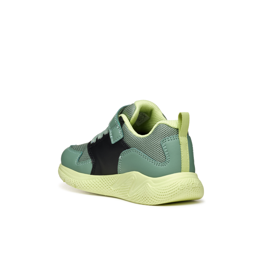 Geox Geox J Sprintye B.A J55gba 0Bc14 C0214 Green/Black Boys
