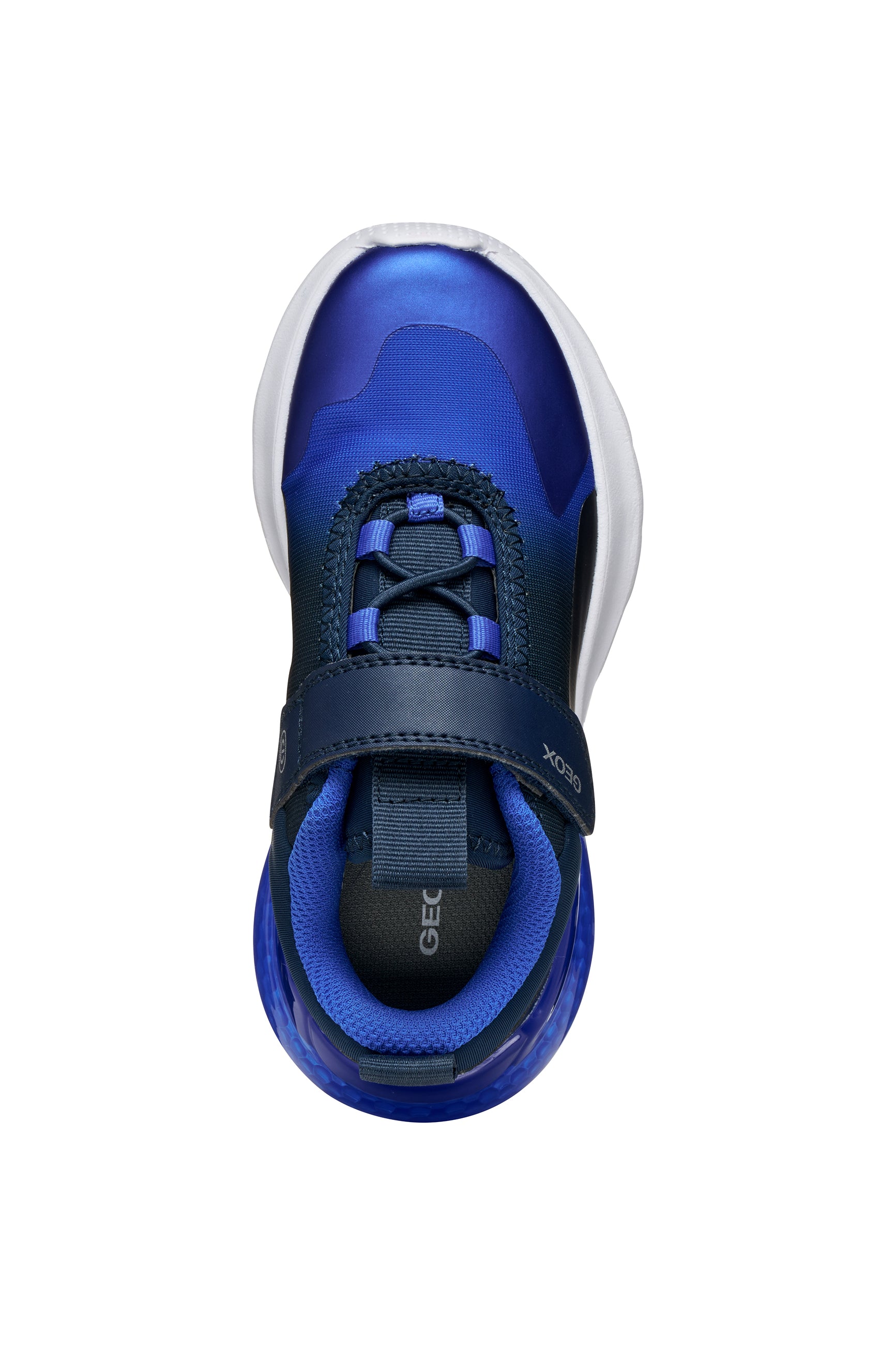 Geox Geox J Activart Illuminus J56LYA 02A9J Navy Royal Boys Lights Trainer Navy / Royal Boys
