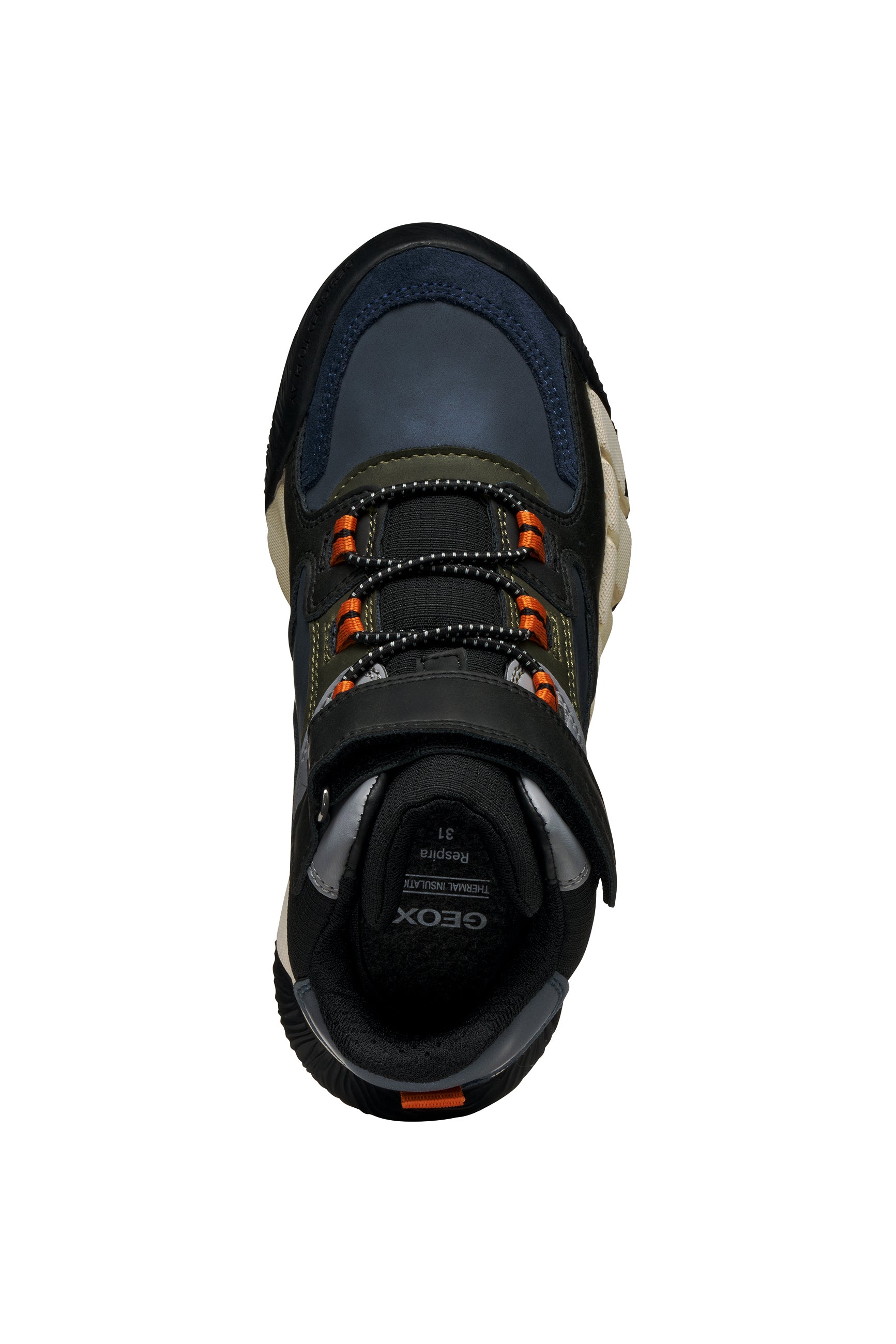Geox Geox J FLEXYPER PRO BOY B J56NBA OME22 C0033 Boys Boot BLACK/MILITARY Boys