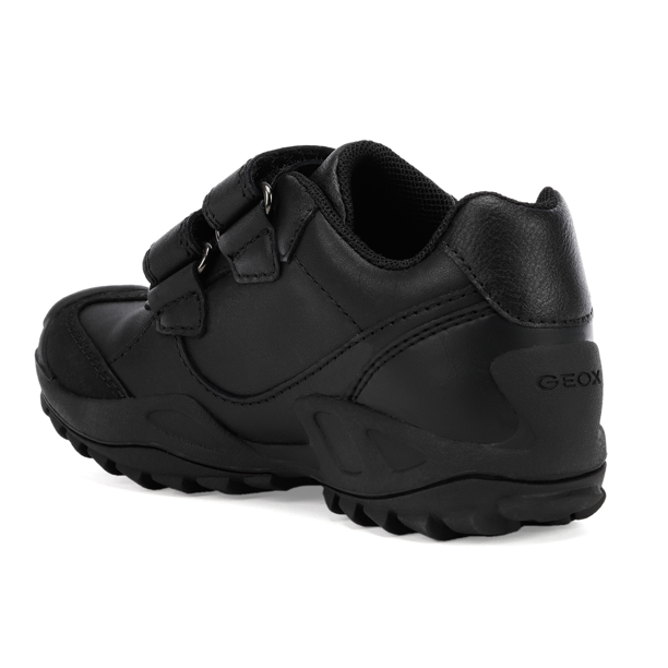 Geox J N.Savage B.B J841VB 043BC Black School Shoes