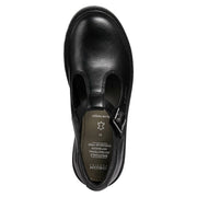 Geox J Casey T-Bar J8420E 00043 Black School Shoes