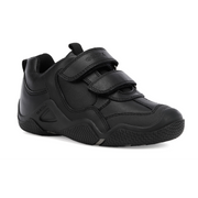 Geox J Wader B. A J8430A 043BC C9999 Black School Shoes