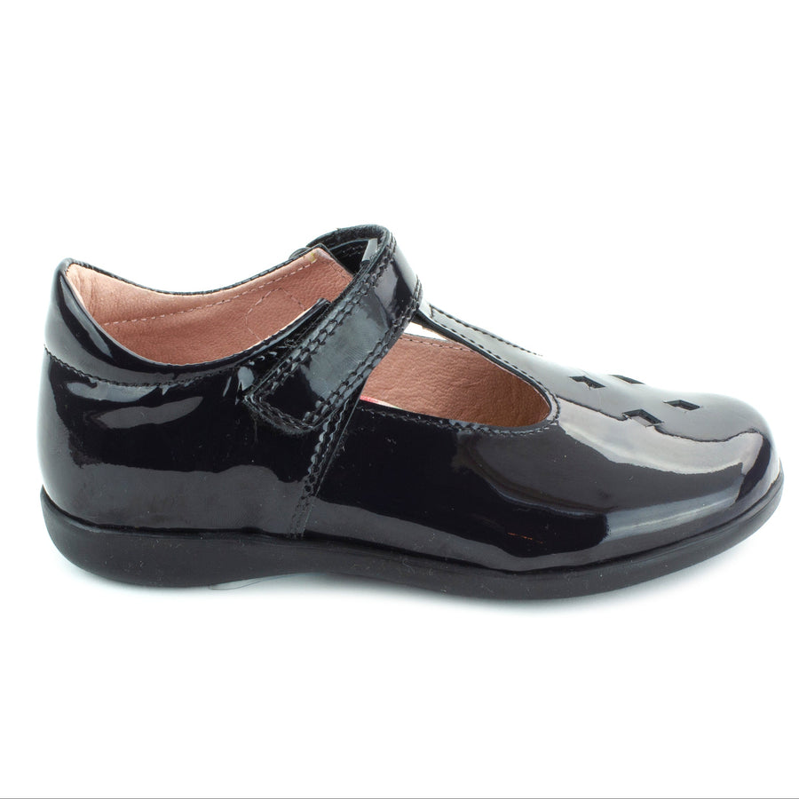 Petasil Joyce 6258-02 Black Patent School Shoes