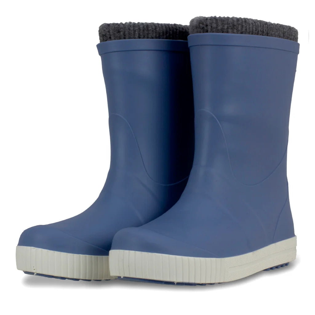 Wave Pale Blue Sock Lined Welly M40001601