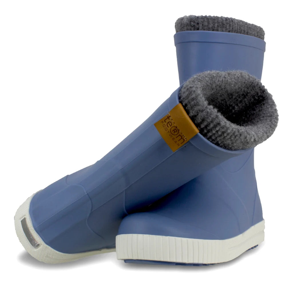 Wave Pale Blue Sock Lined Welly M40001601