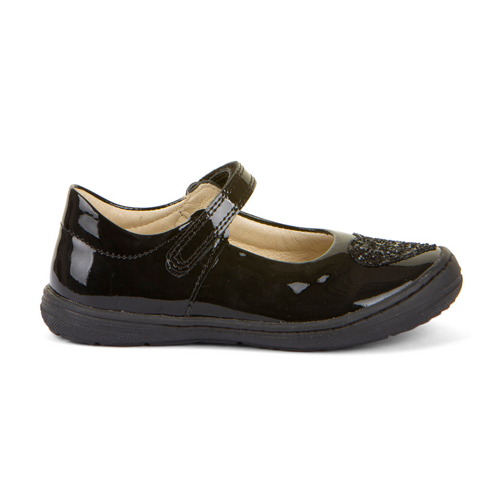 Froddo Mia H G3140190 Black Patent School Shoes