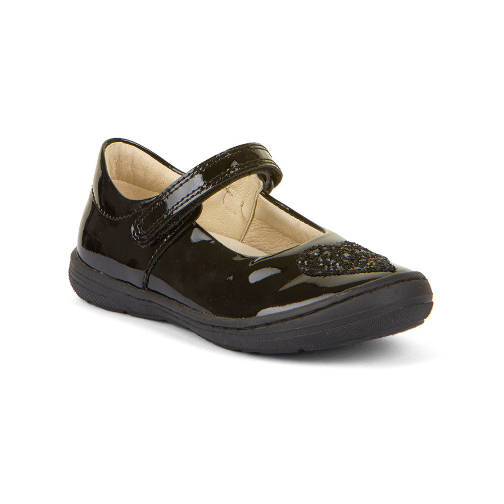 Froddo Mia H G3140190 Black Patent School Shoes