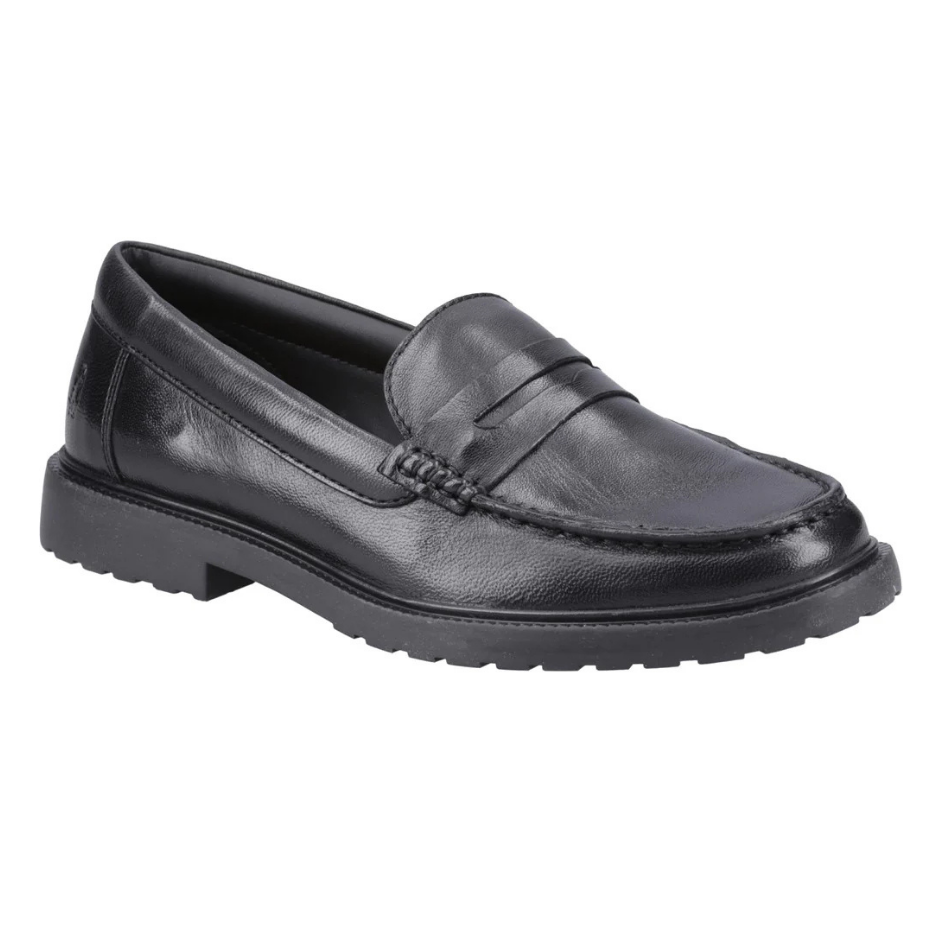Hush Puppies Verity 35337-71239 Black Slip On School