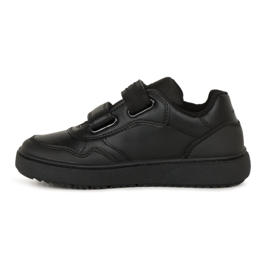 Geox J Theleven J56LDG 054FU Black School Shoes