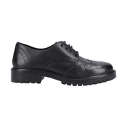 Hush Puppies Athena SNR 39387-73524 Black School Shoes