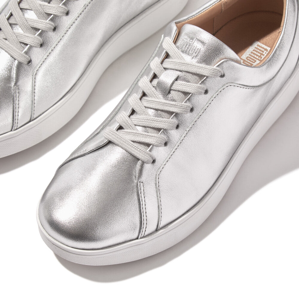 Fitflop Fitflop Rally Silver Sneakers X22-011 Silver Ladies