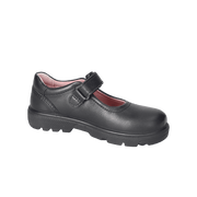 Ricosta Alice 50 7701002/090  Black Leather Medium School Shoes