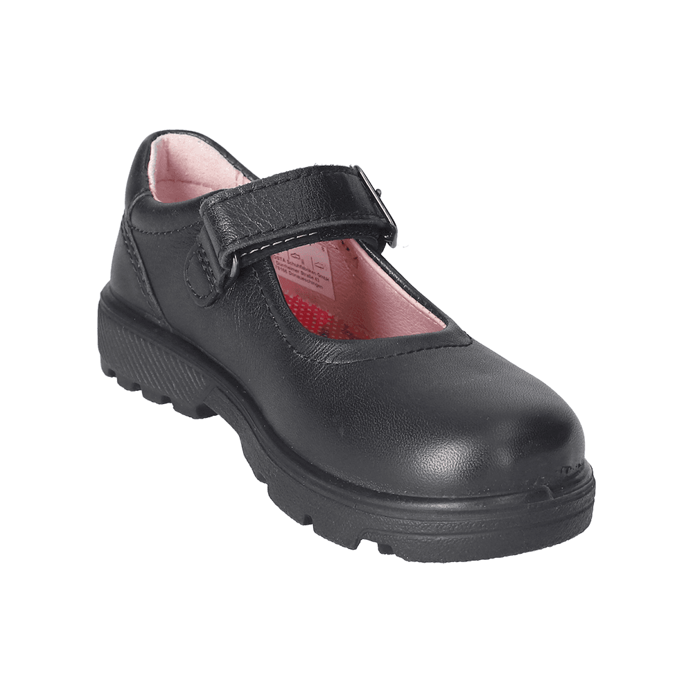 Ricosta Ricosta Alice 50 7701002/090  Black Leather Medium School Shoes Black Girls