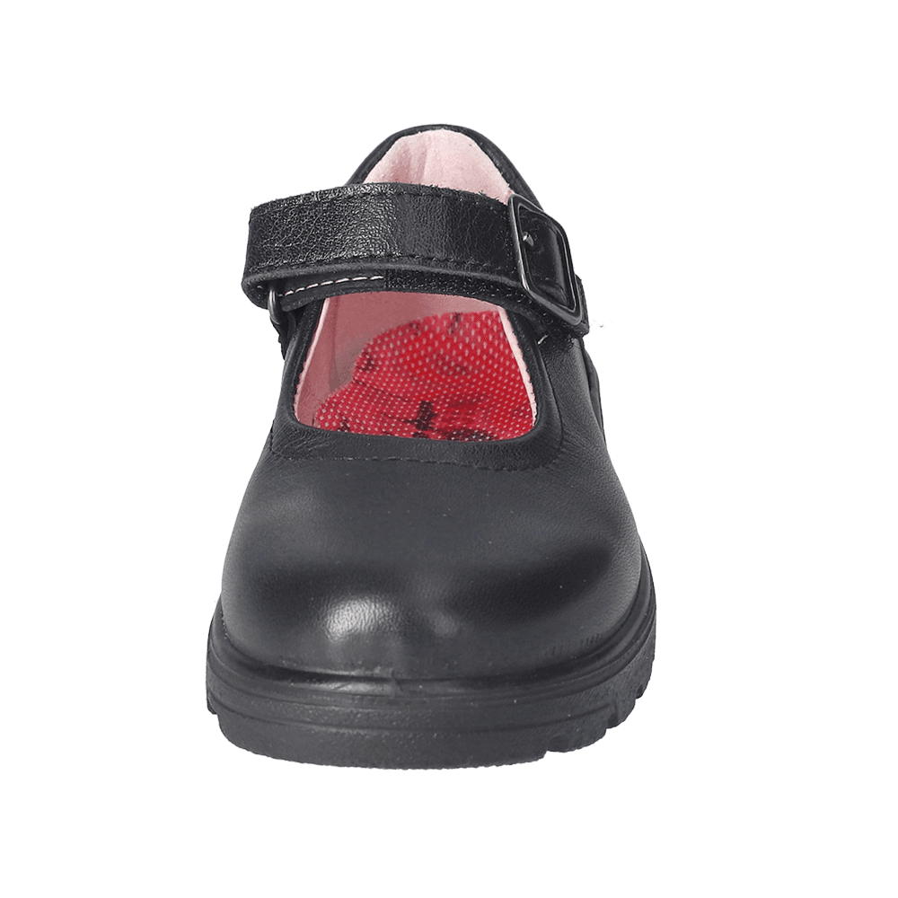 Ricosta Ricosta Alice 50 7701002/090  Black Leather Medium School Shoes Black Girls