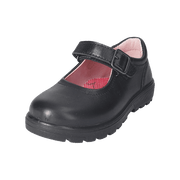 Ricosta Alice 50 7701002/090  Black Leather Medium School Shoes