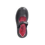 Ricosta Alice 50 7701002/090  Black Leather Medium School Shoes