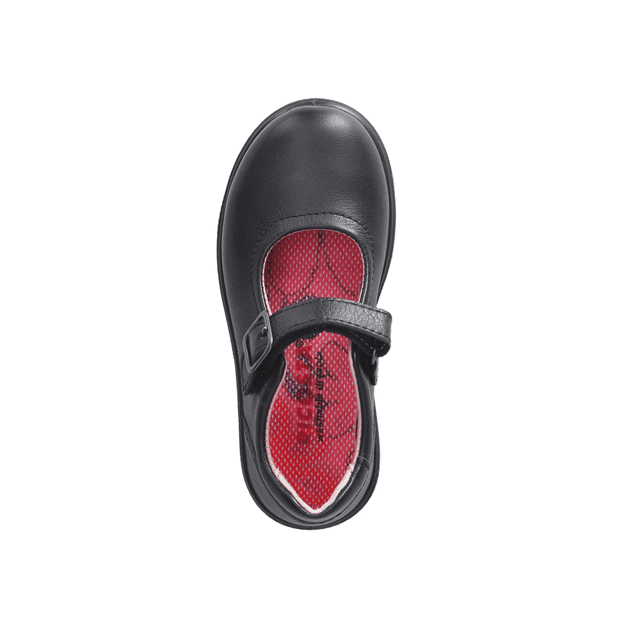 Ricosta Alice 50 7701002/090  Black Leather Medium School Shoes