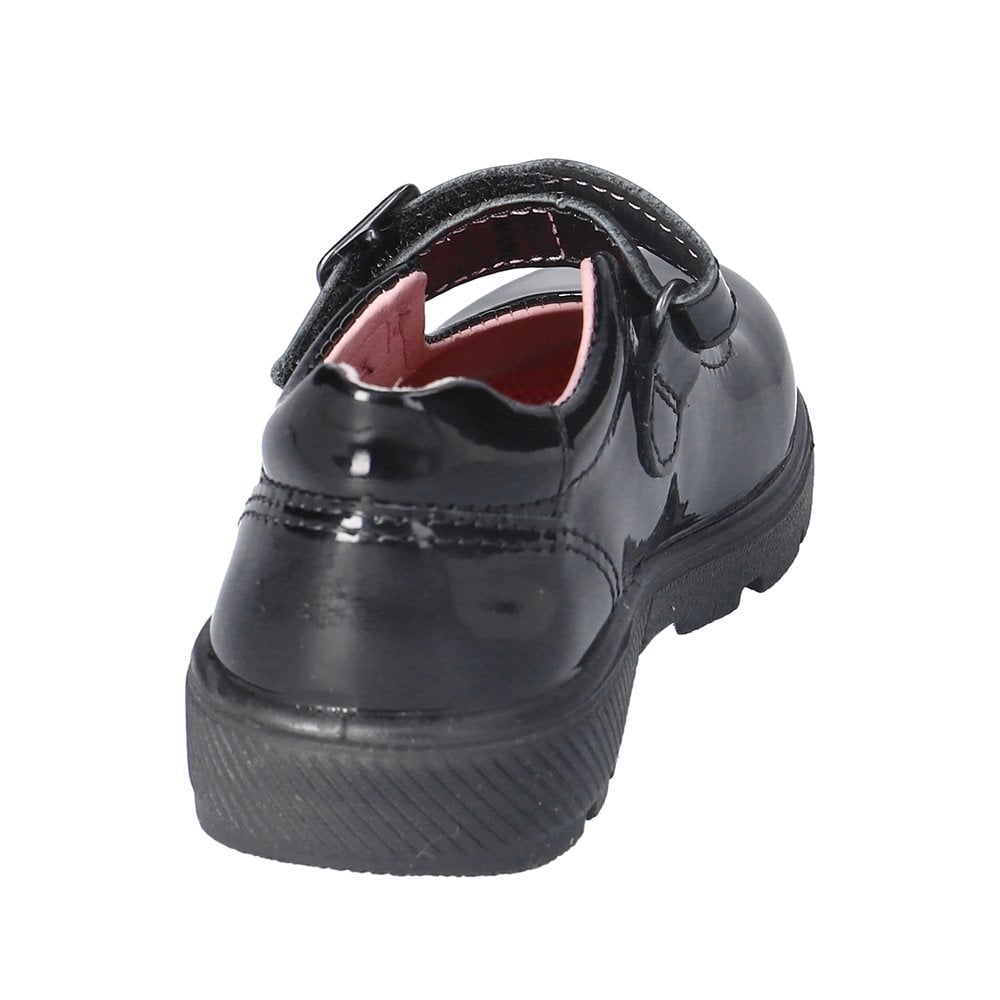 Ricosta Ricosta Alice 50 7701002/093  Black Patent Medium School Shoes Black Girls