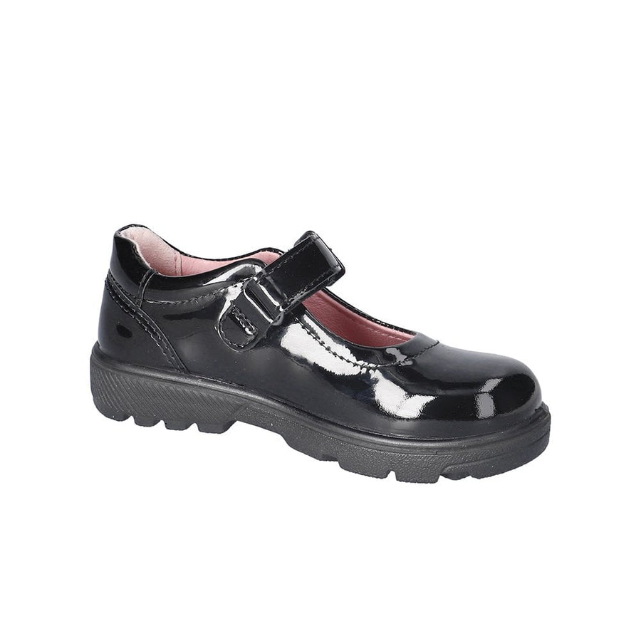 Ricosta Alice 50 7701002/093  Black Patent Medium School Shoes