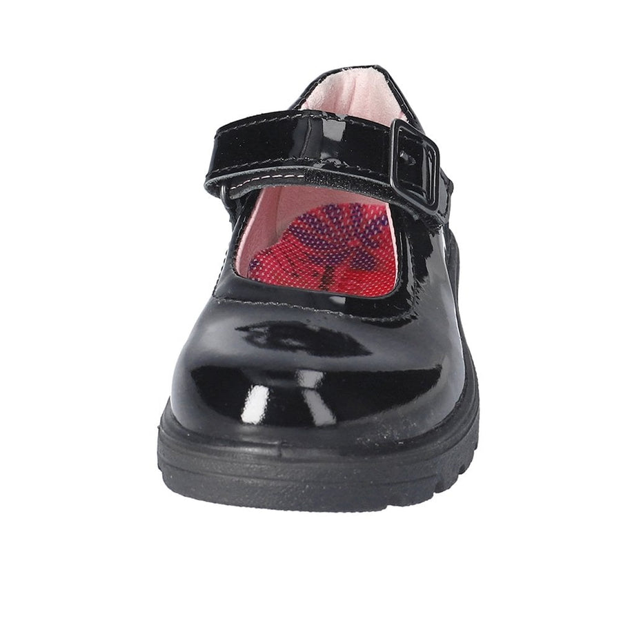 Ricosta Alice 50 7701002/093  Black Patent Medium School Shoes